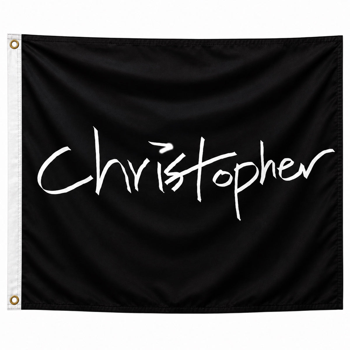 Christopher Signature clothing flag